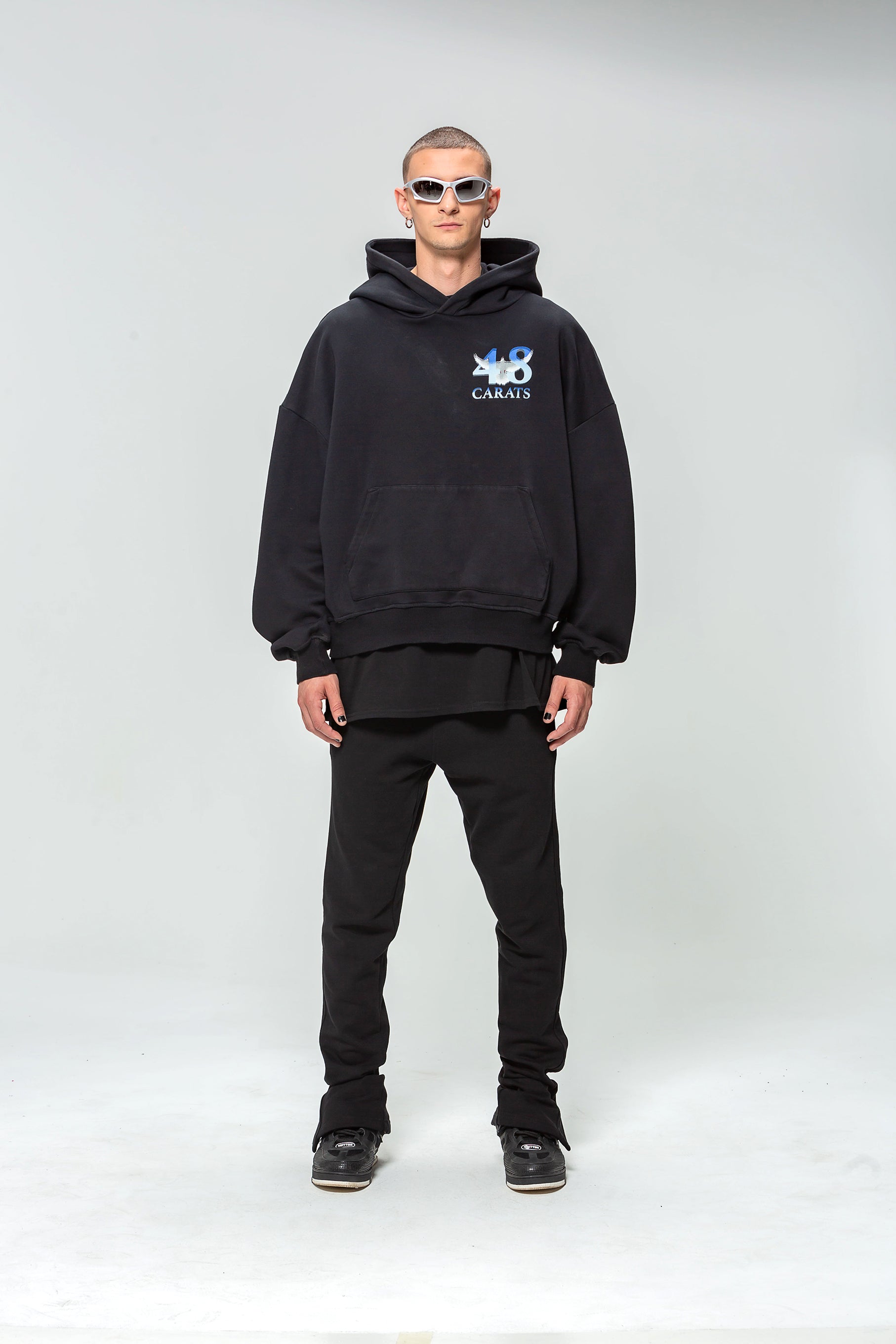 Sweat Capuche Noir Freedom