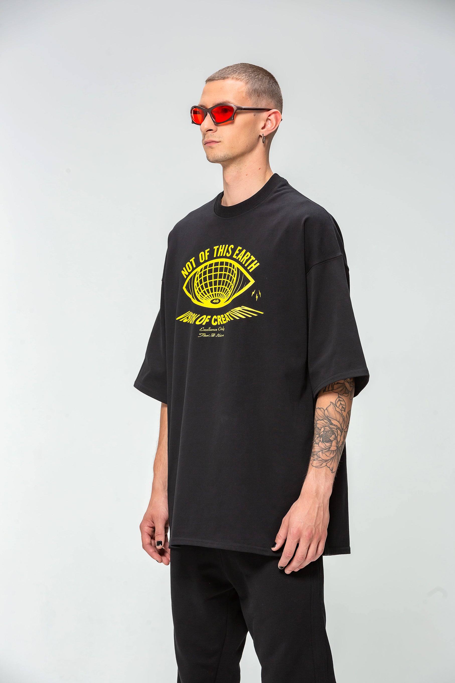 T-shirt Noir Médusa
