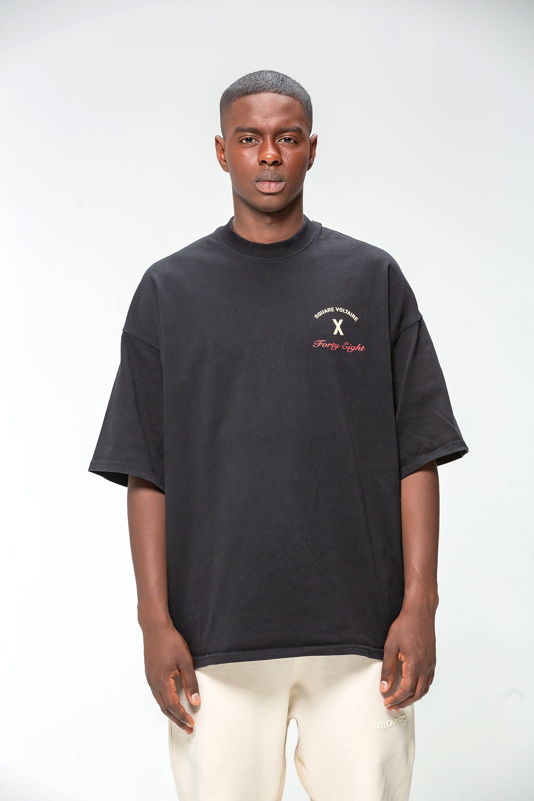 T-shirt Oversize 48 Carats x Le Carré Voltaire Carte postale