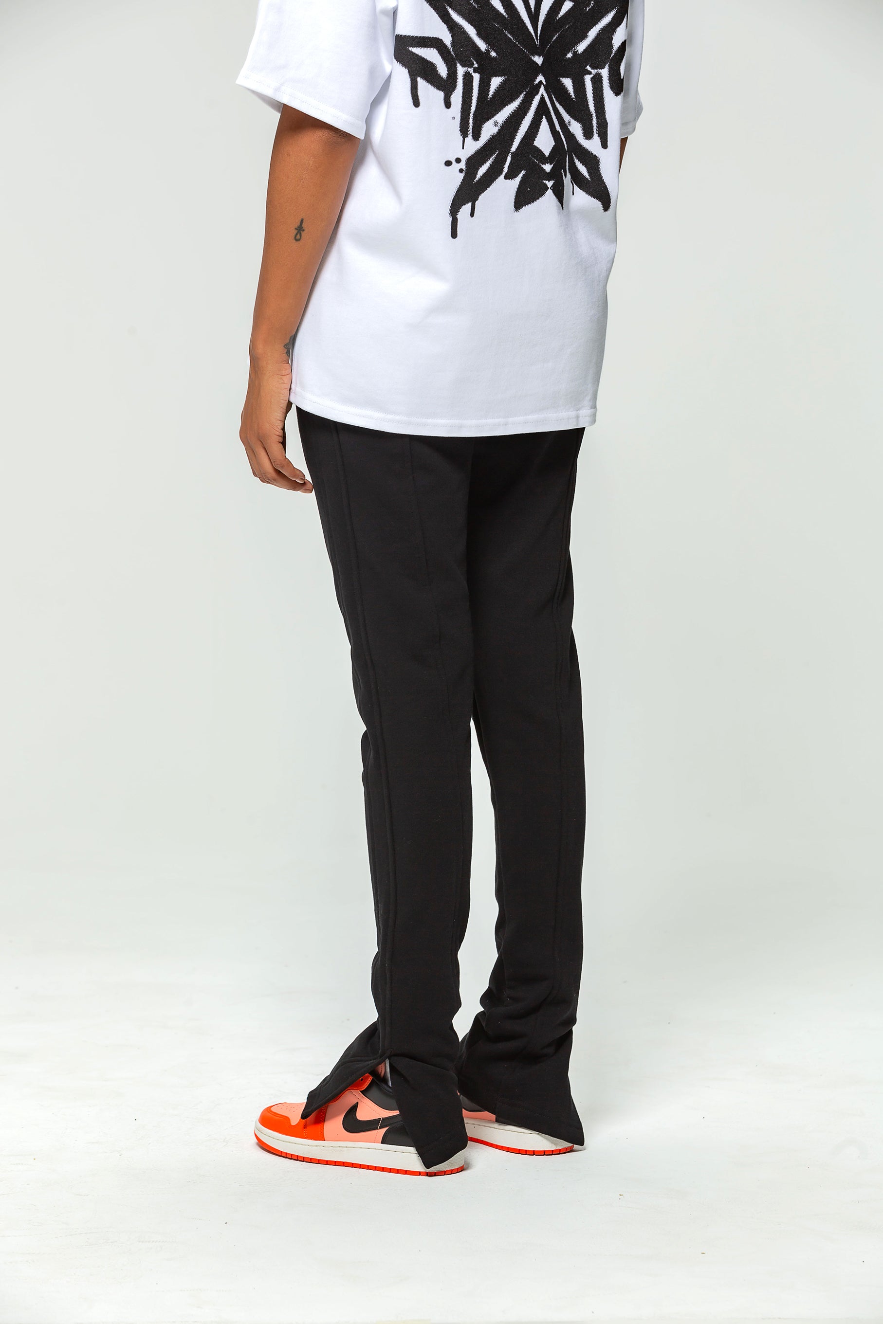Slot Black Jogging Bottoms