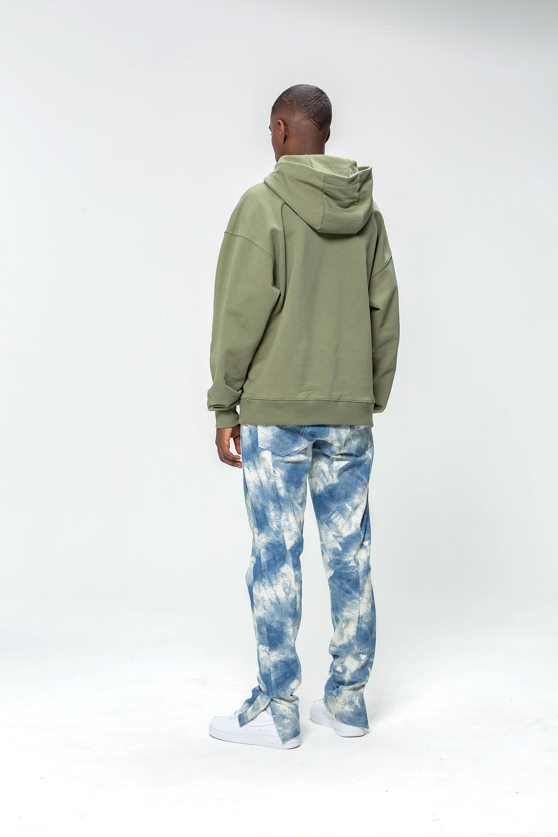 Hoodie Khaki Protect The Earth