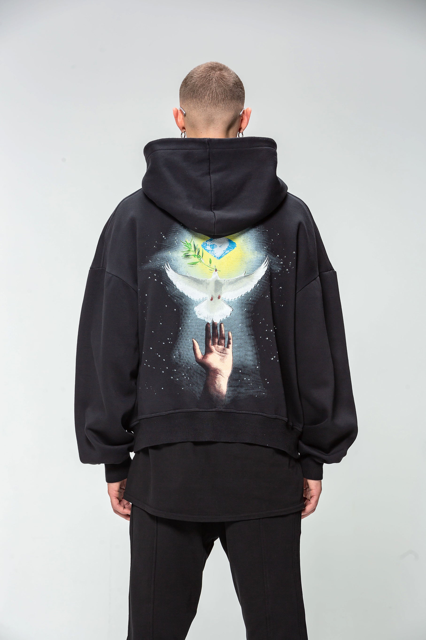 Black Freedom Hoodie