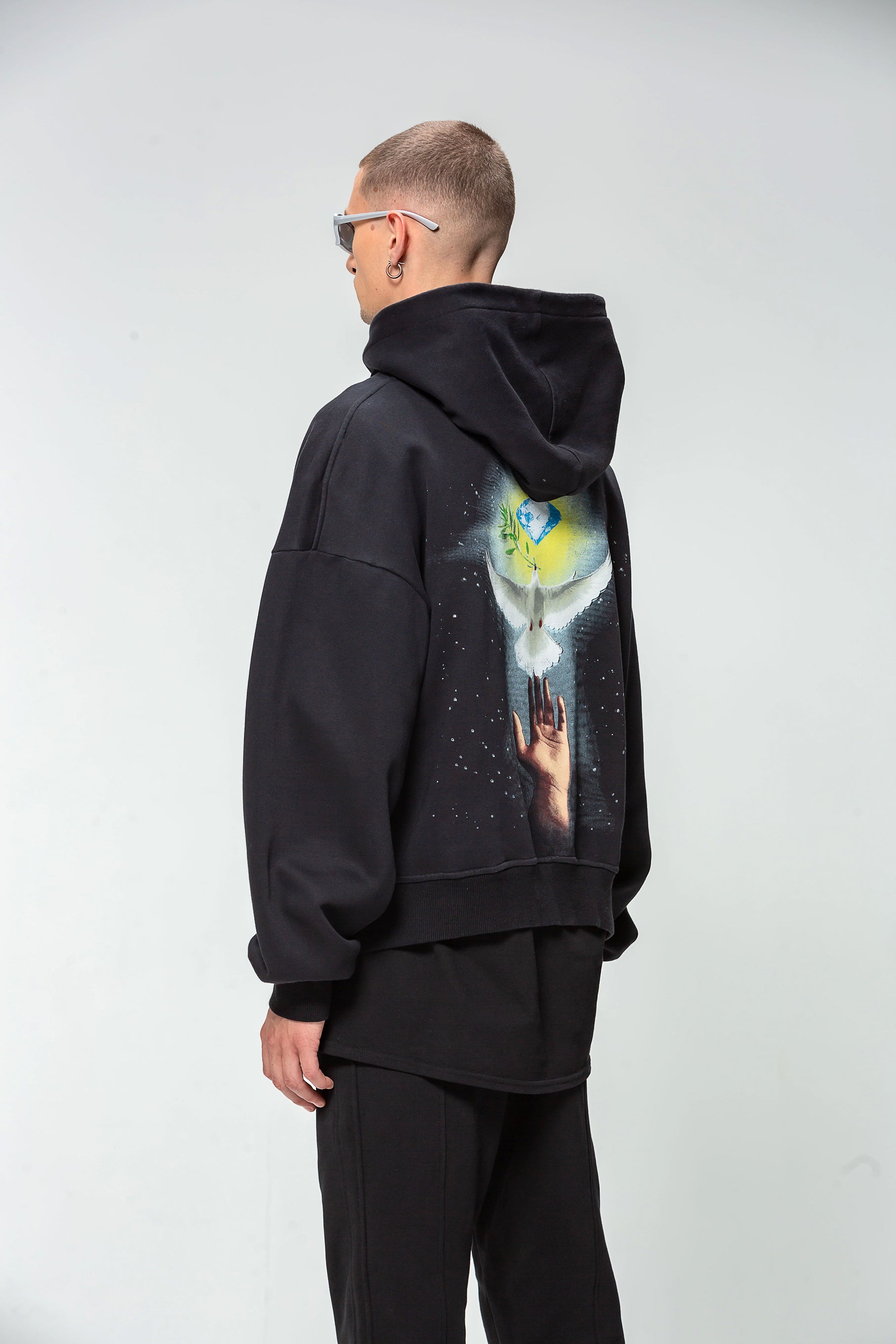 Black Freedom Hoodie