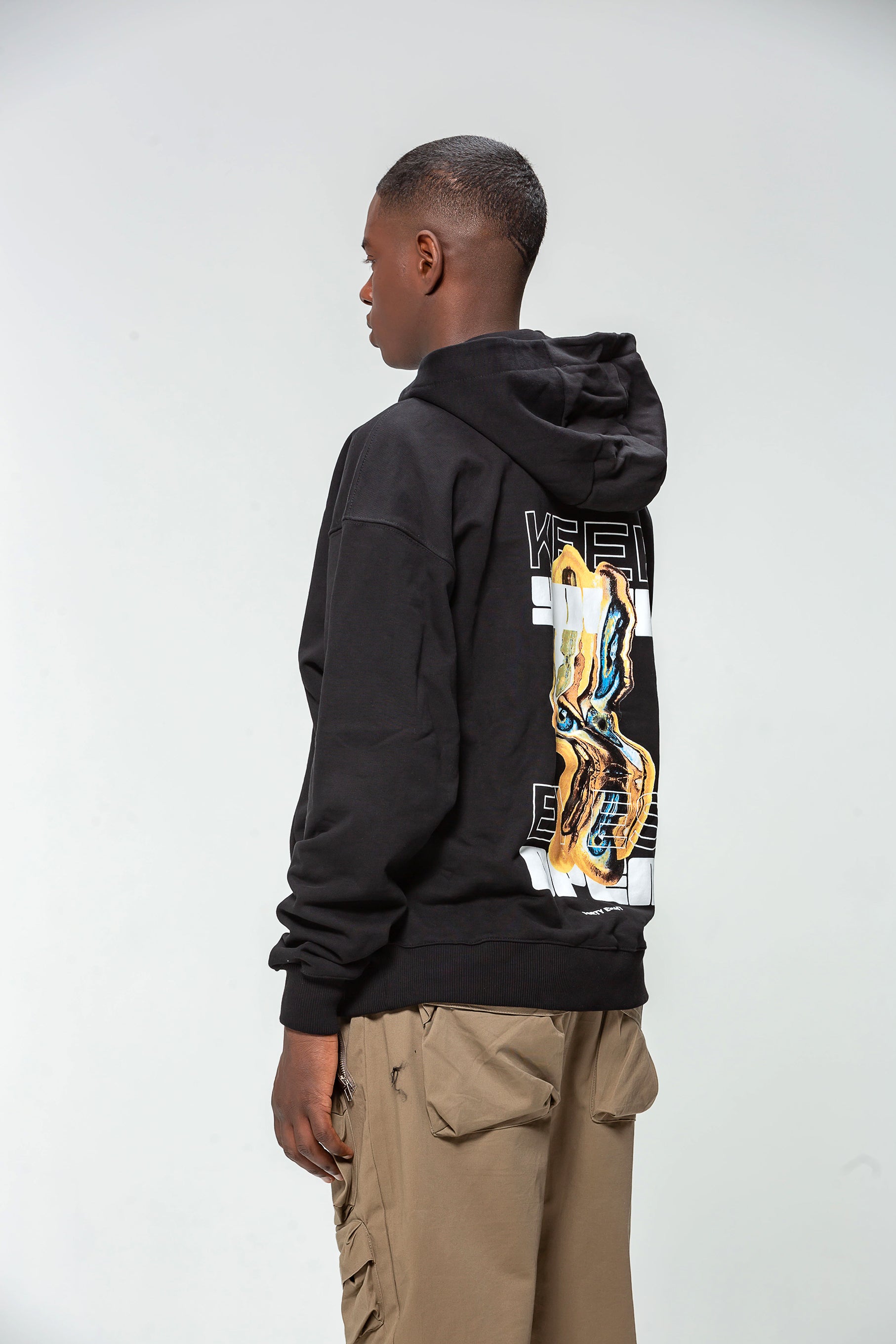 Keep Your Eyes Black Hoodie