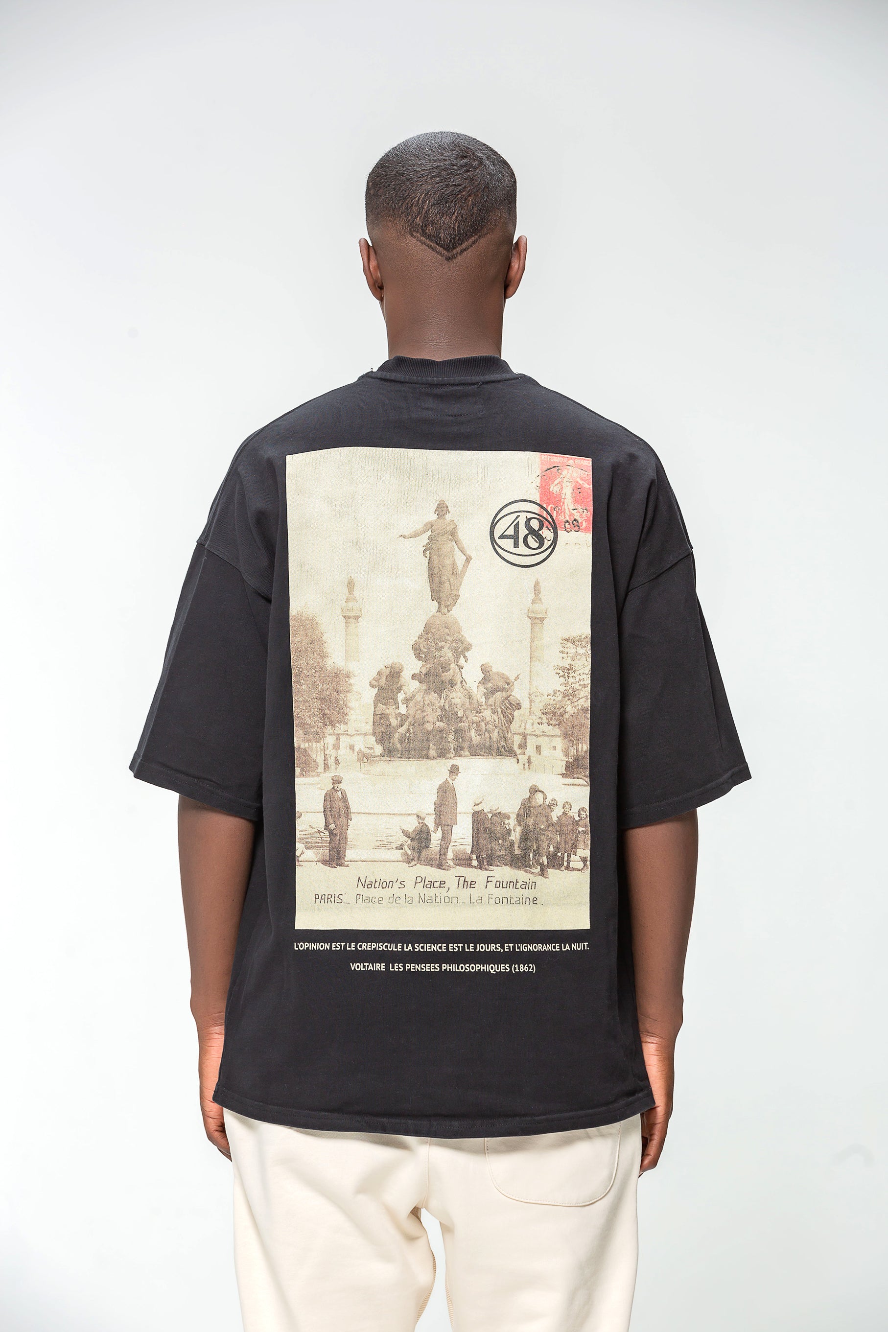 Oversized T-shirt 48 Carats x Le Carré Voltaire