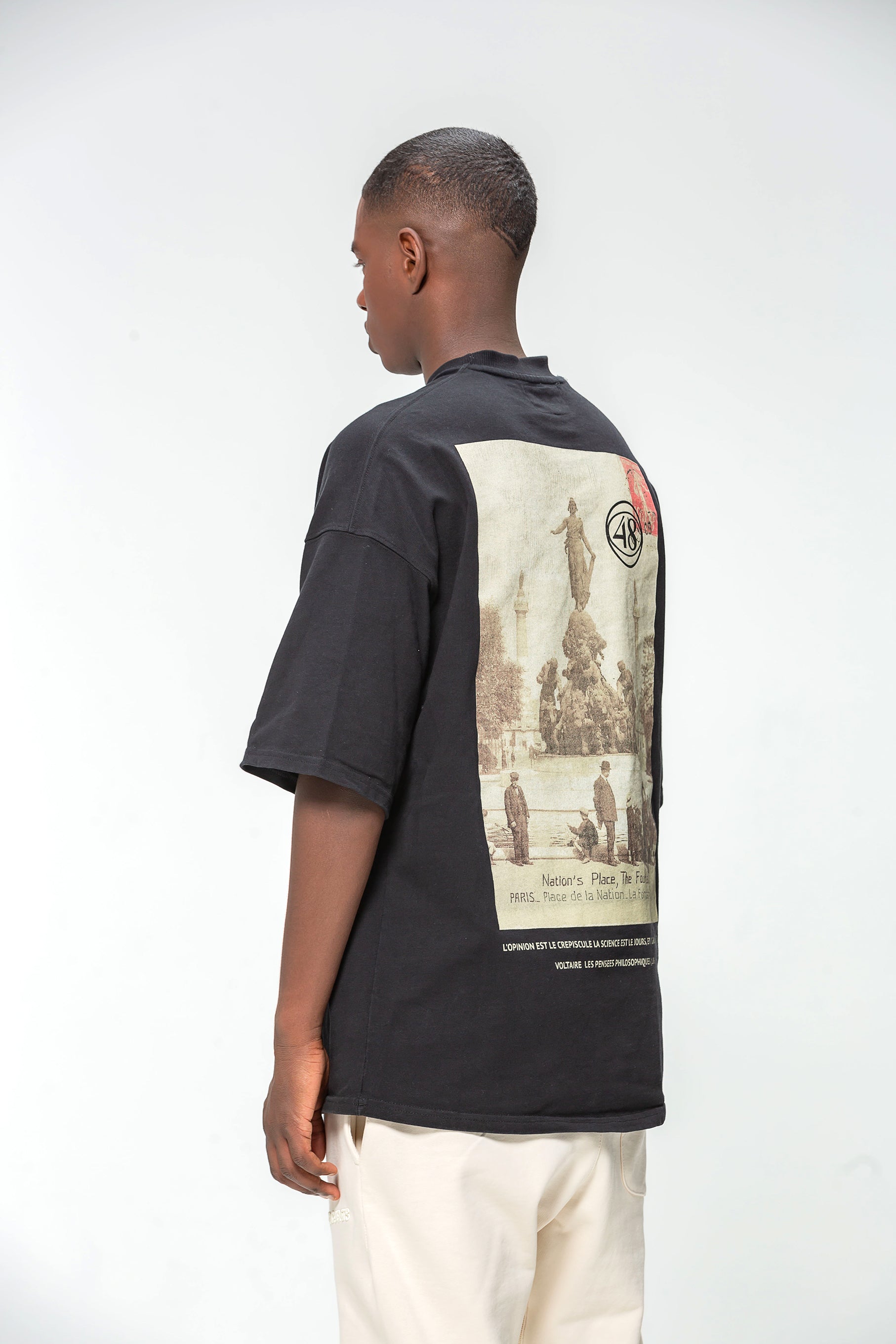 Oversized T-shirt 48 Carats x Le Carré Voltaire