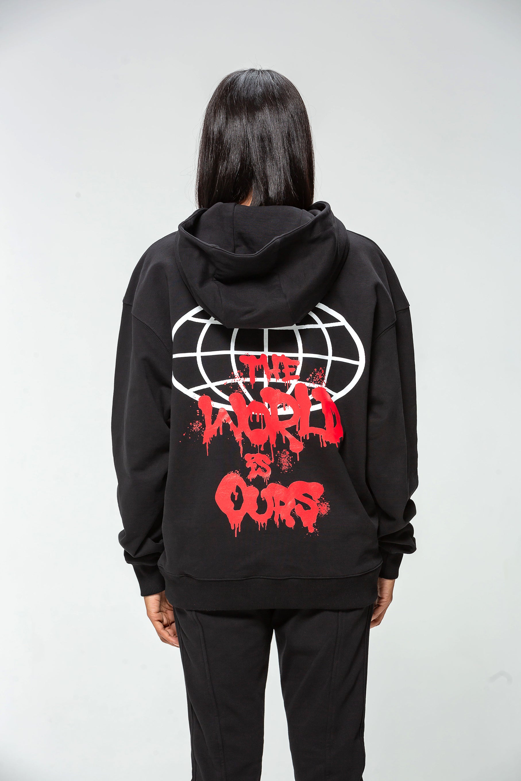 The World is yours black hoodie 